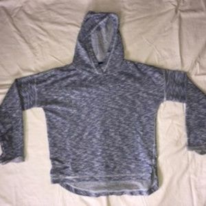 H&M Basics Light Blue Heathered Sweatshirt